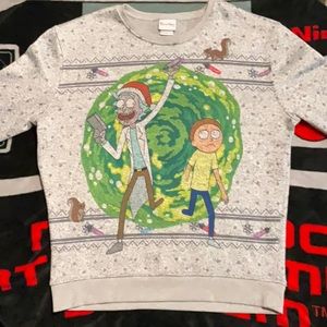 Rick and Morty Christmas sweater
